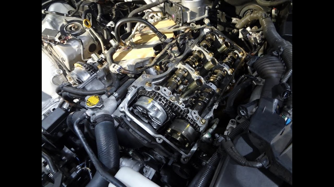 Toyota Lexus Engine V6 3.5L 2GR-FE, FSE, FXE, FXS Valve Seal Replacement
