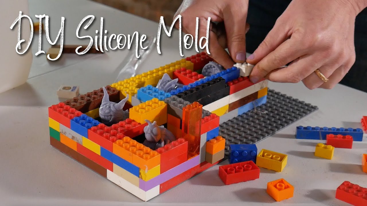 I Made A Silicone Mold Using Legos! | How To Make Your Own Silicone Mold Using A Childhood Toy!