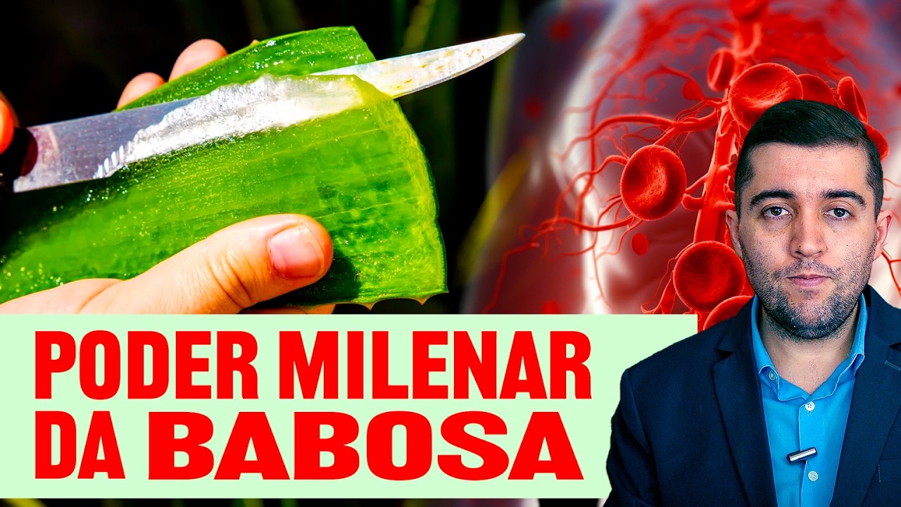 Aloe Vera (Babosa): Guia Completo dos Benefícios e Usos. Transforme sua Circulação e Limpe Coágulos
