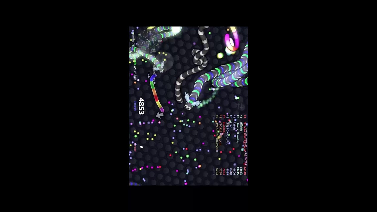 RCJW2011 PLAYING SLITHER.IO LIVE!!!