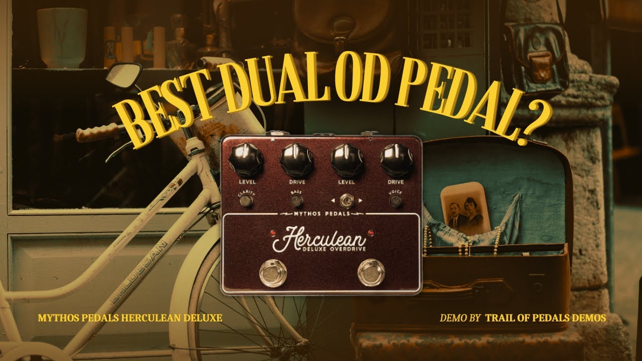 The BEST Dual Overdrive Pedal? Mythos Herculean Deluxe Demo