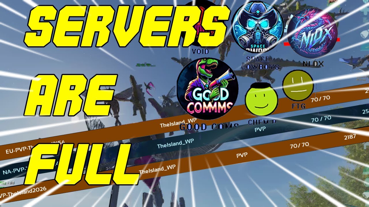 THEY CAPPED ALL OUR SERVERS PART 1 | ArkAscended Official PVP