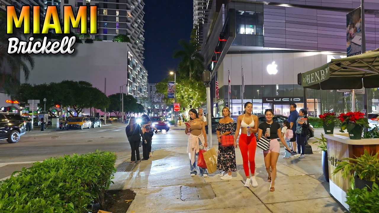Brickell Nightlife Walk | Streets, Towers & City Glow