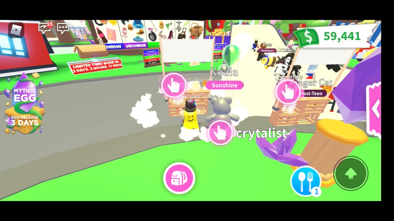 making mega neon koala @PlayAdoptMe