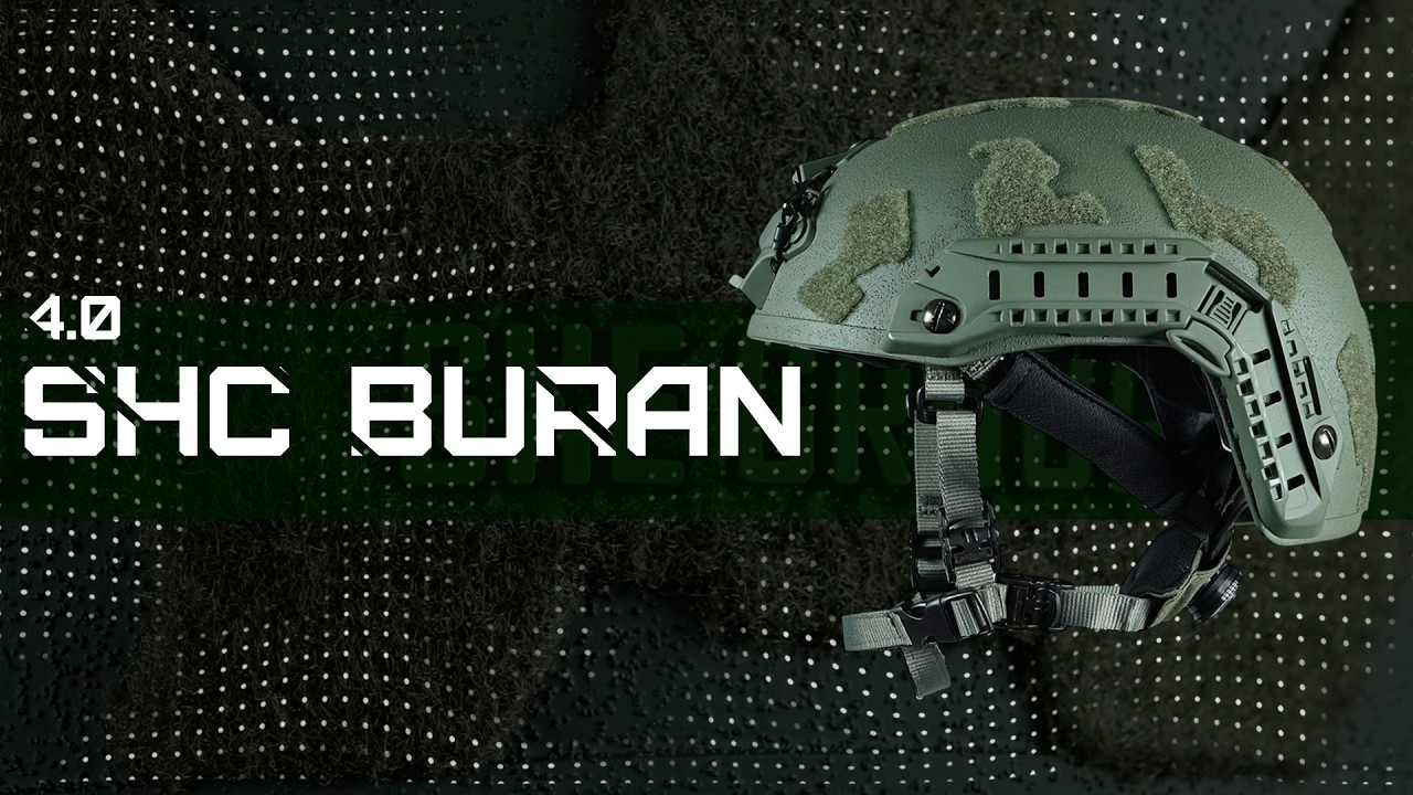 SHC BURAN 4.0 – огляд балістичного шолома NIJ IIIA