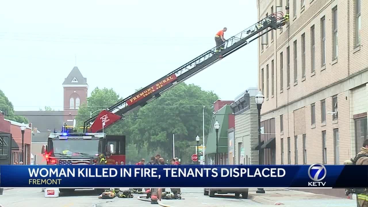 Woman killed in fire, tenants displaced