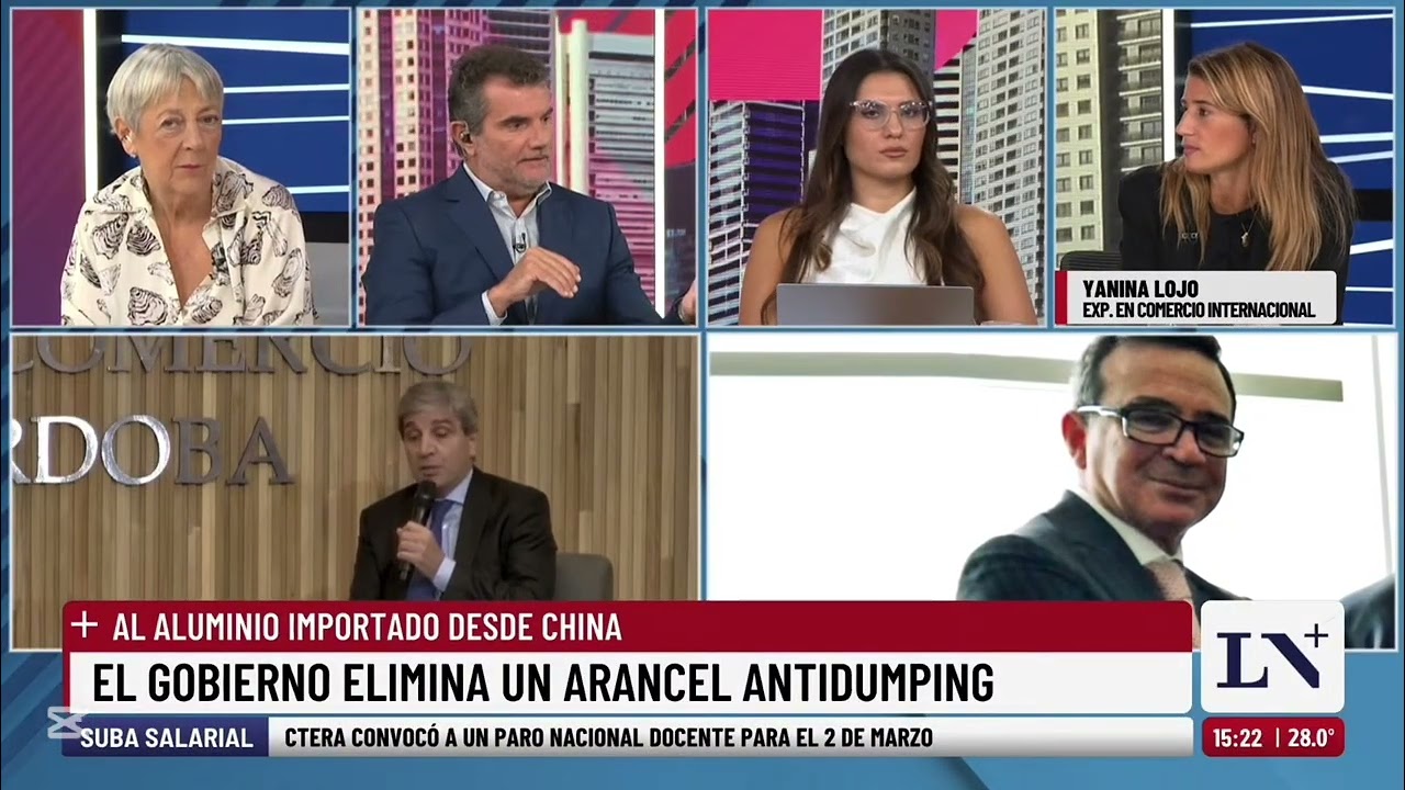 El Gobierno dejó sin efecto un arancel del 28% a las importaciones de aluminio chino