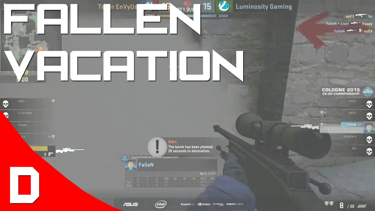 Fallen VACation | noscope through the door | ESL 2015