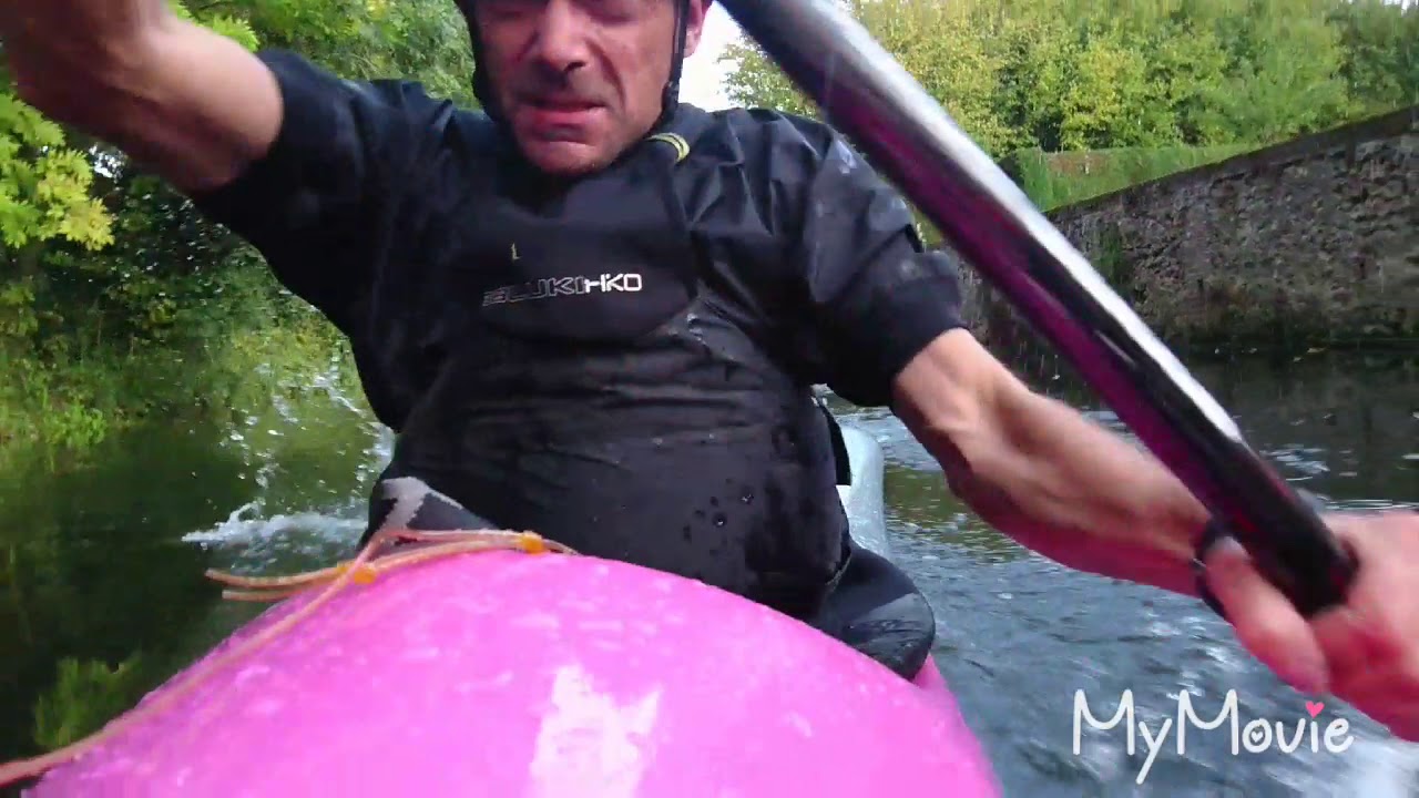Entraînement kayak descente Beaumont le Roger