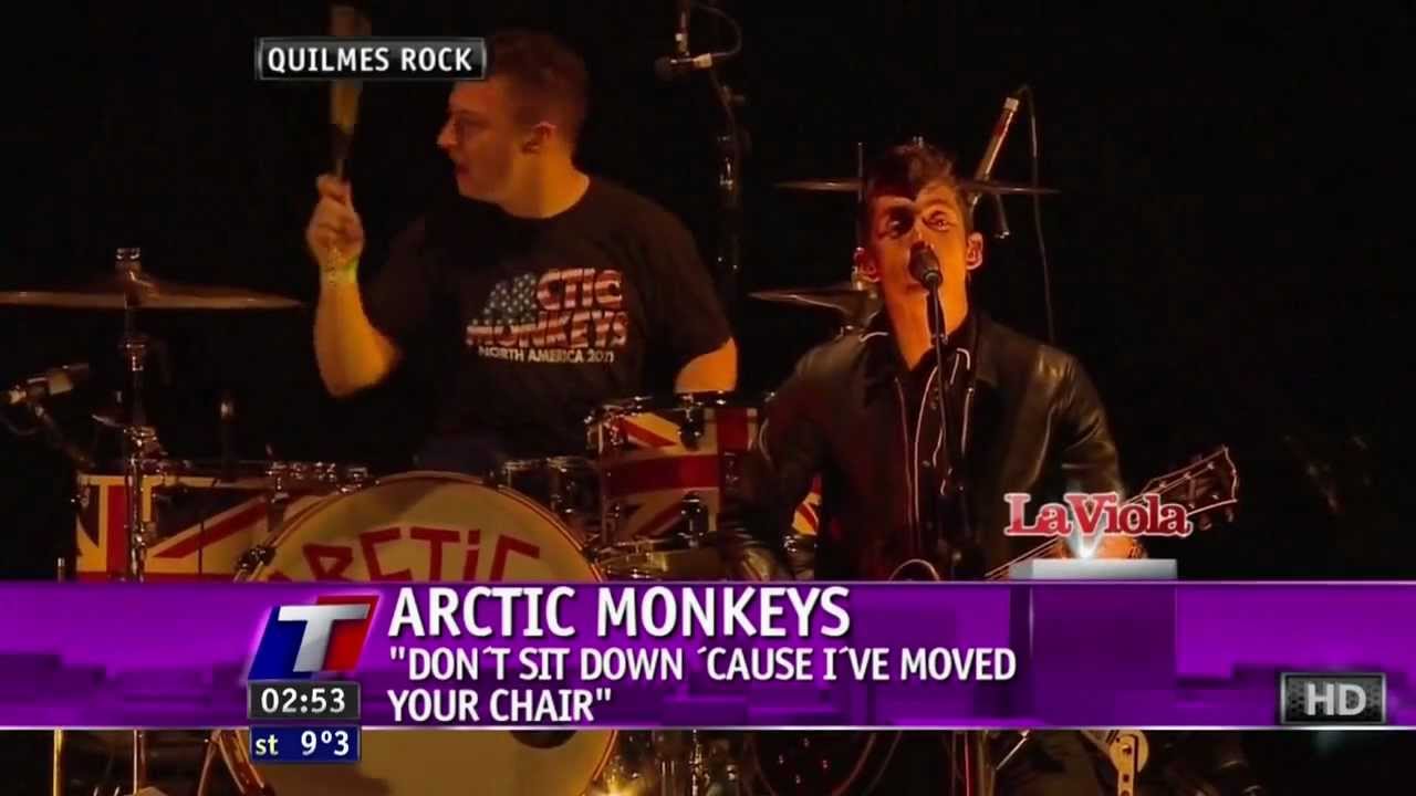 Arctic Monkeys - Don't Sit Down... + Teddy Picker (Quilmes Rock, Argentina 04-04-2012)