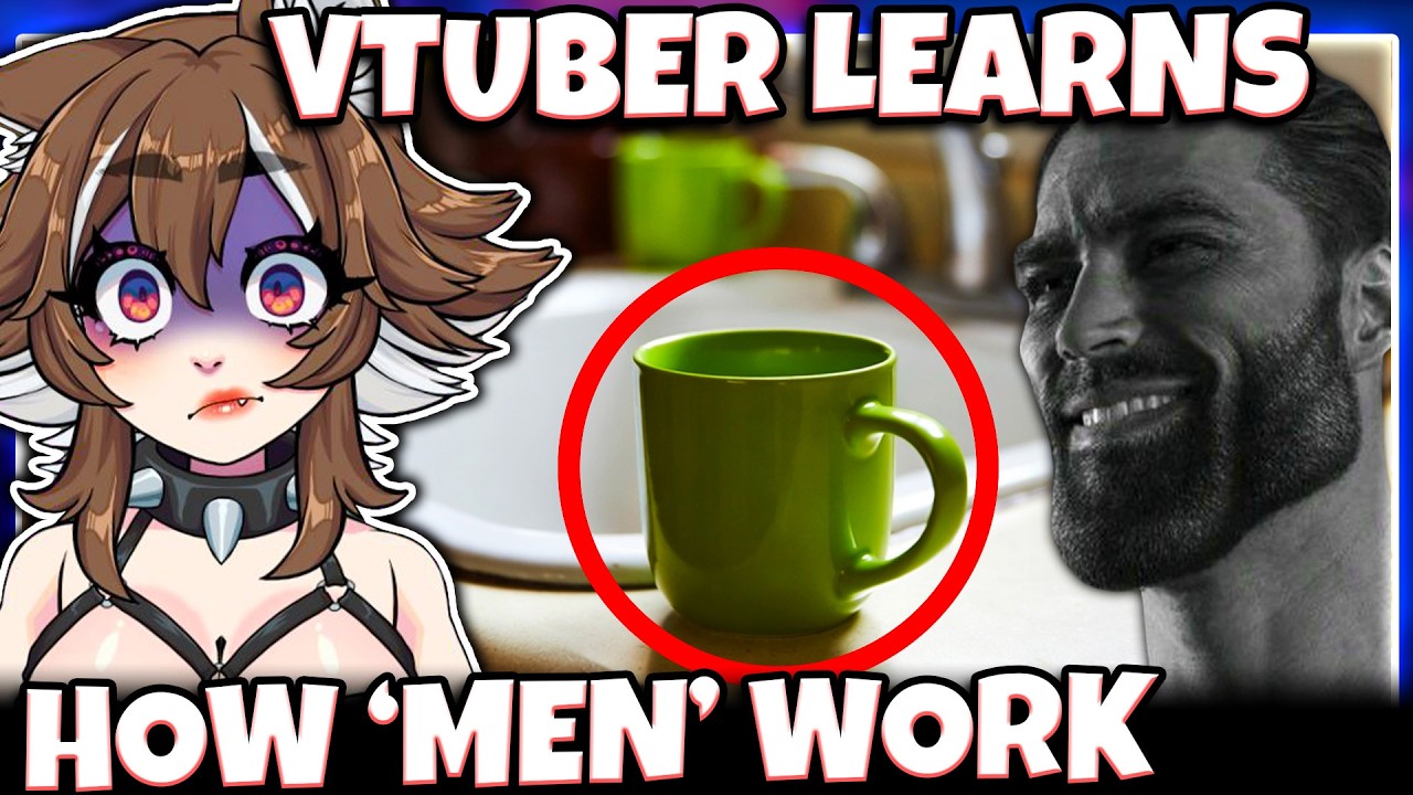 Learning how MEN work | Womansplaining Men to Women Vtuber Reacts