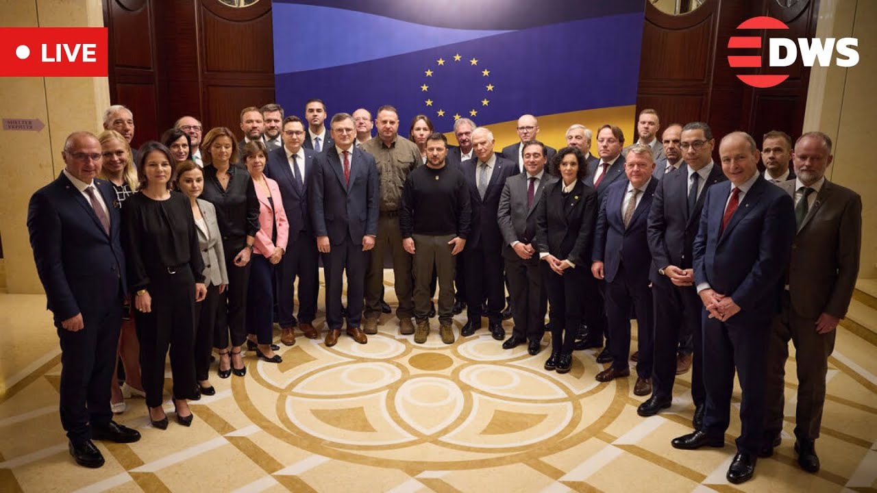 LIVE: EU Foreign Ministers Hold Urgent Talks in Brussels on Ukraine War | AC1Z