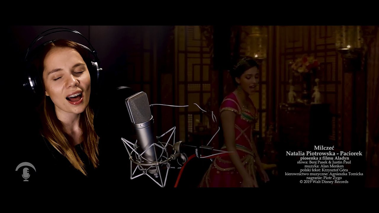 Milczeć (piosenka z filmu Aladyn) - Natalia Piotrowska - Paciorek