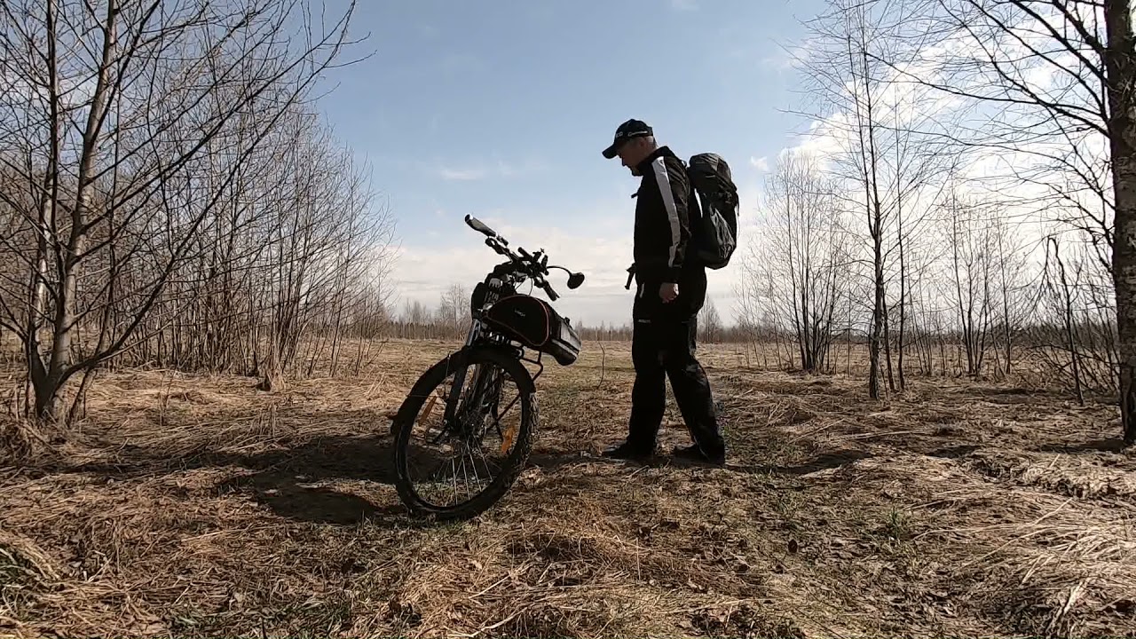 🚲Велопрогулка с QRP.🌬Всемирный день радиолюбителя 18.04.2021 #XIEGU X5105 #R5CX