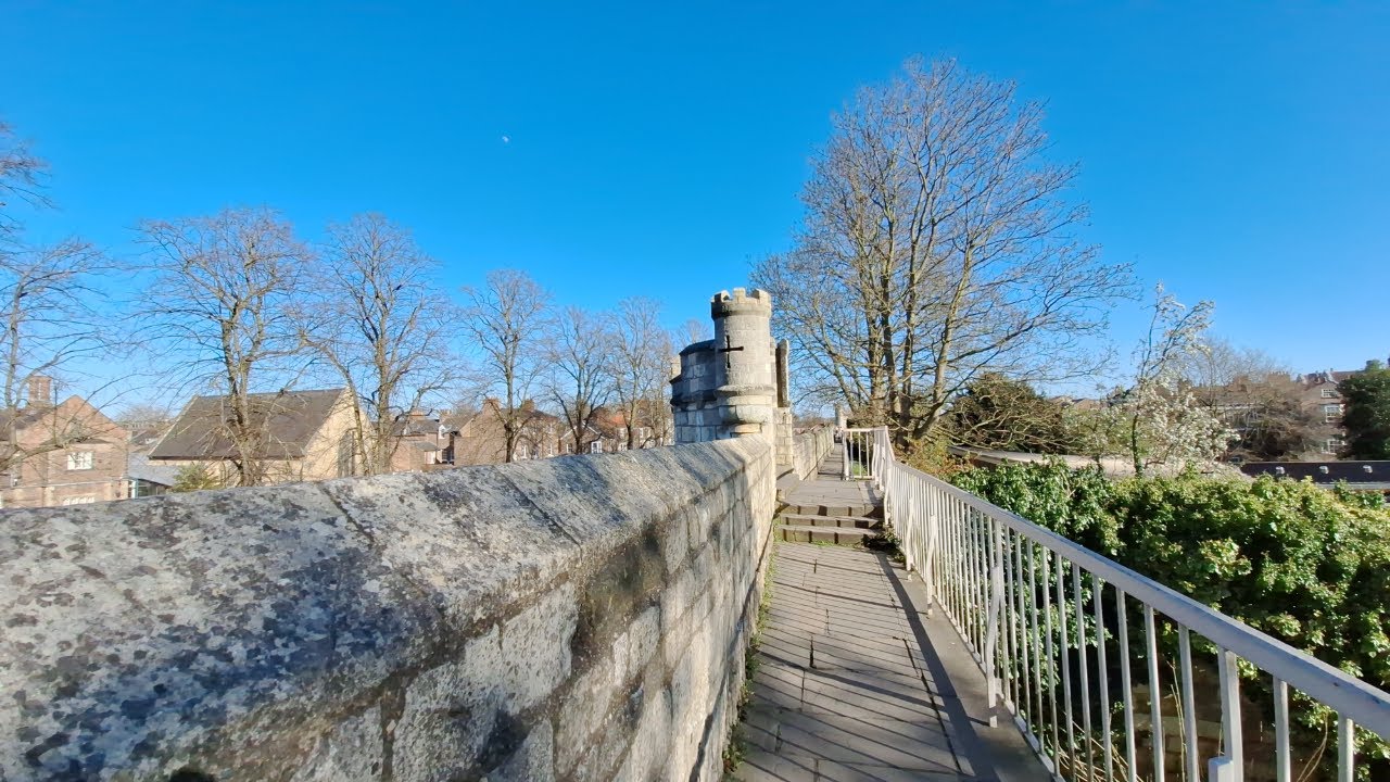 Walking The Roman Walls In York