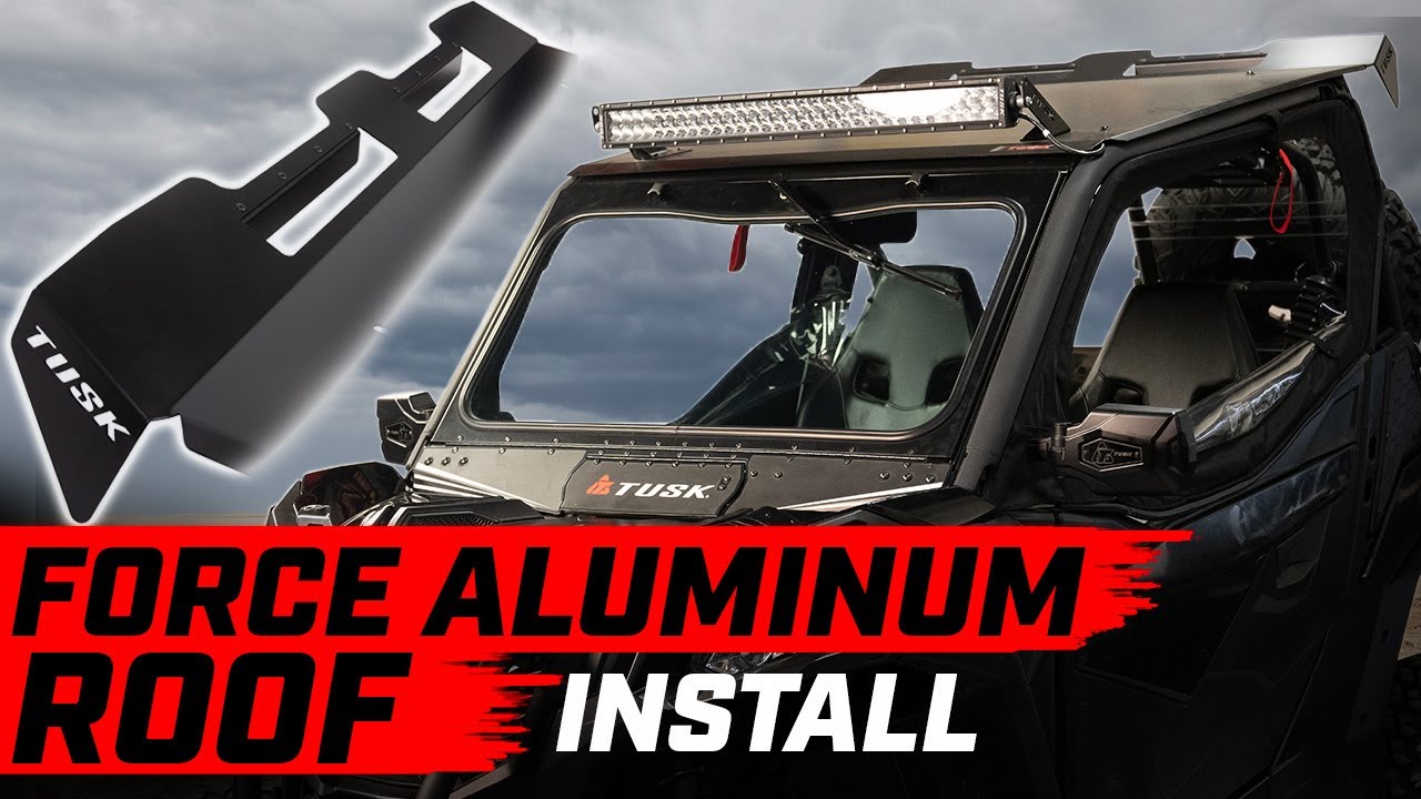 How To Install a Tusk Force Aluminum Roof on a Can-Am Maverick Trail/Sport & Commander