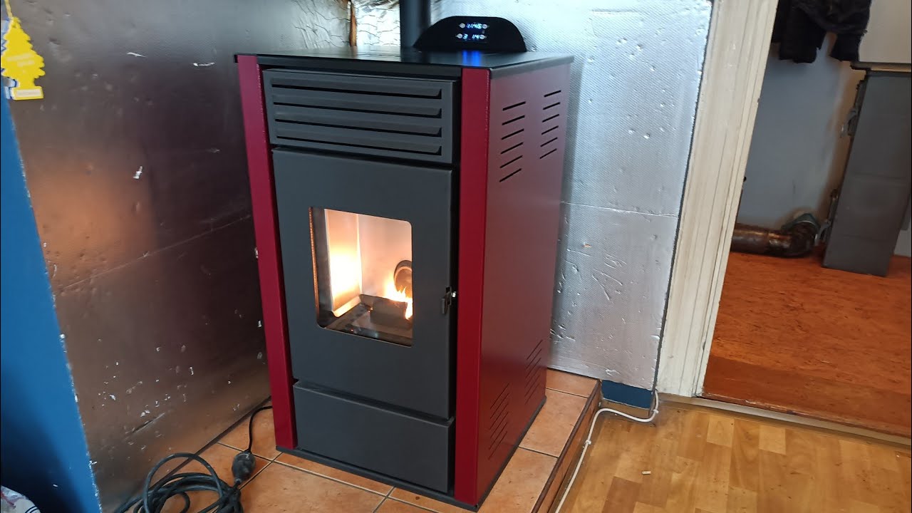 Piec kominek na pellet Ferroli Breta Aria 6kW #fireplace #kominek #stove #stufa