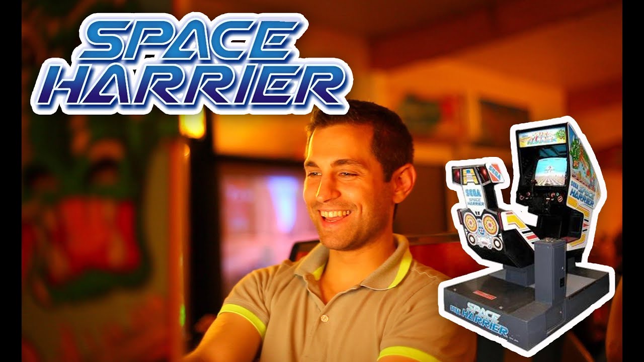 SPACE HARRIER DX ARCADE CABINET - SEGA - DELUXE