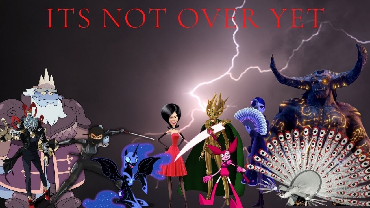 It's Not Over Yet//AMV//Villain's Multifandom