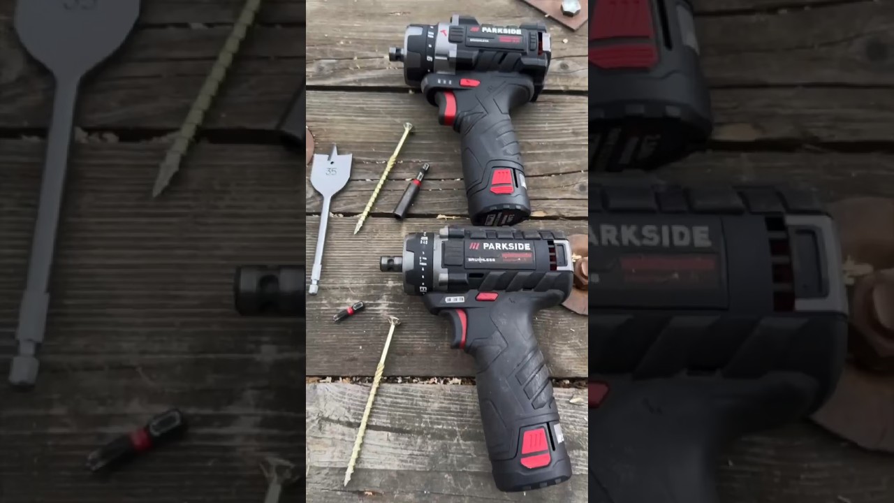 Parkside Performance 12V drills 30Nm vs 45Nm