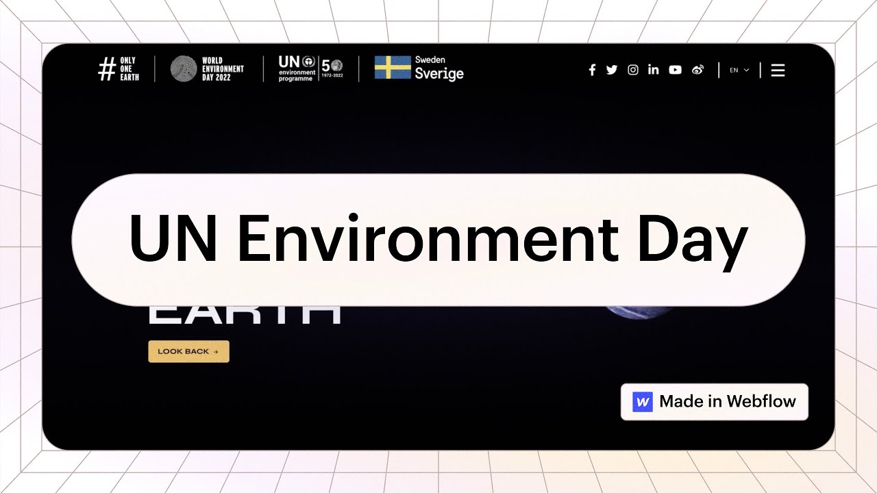 World Environment Day 2022 &mdash; Made in Webflow