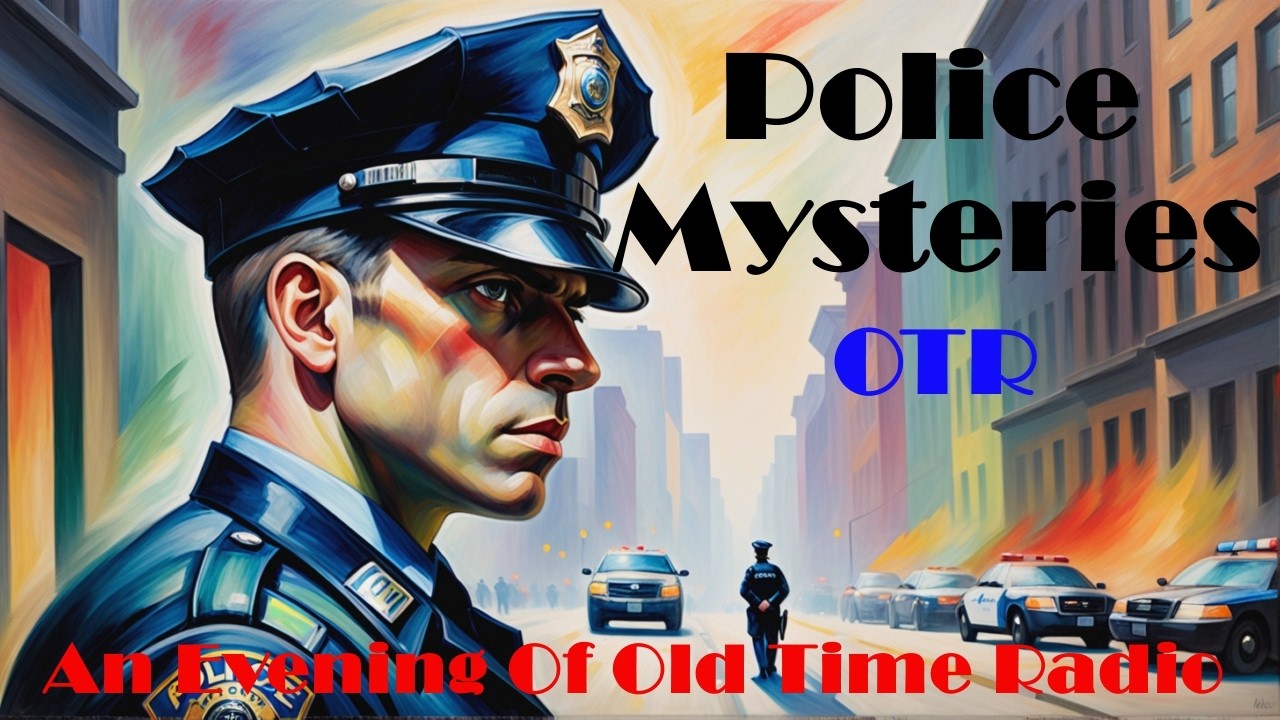 All Night Old Time Radio Shows | Police Mystery OTR | Crime & Mysteries Classic Radio | 8 Hours!