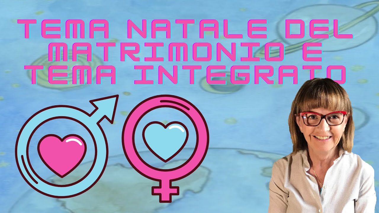 Tema Natale del matrimonio e Tema Integrato