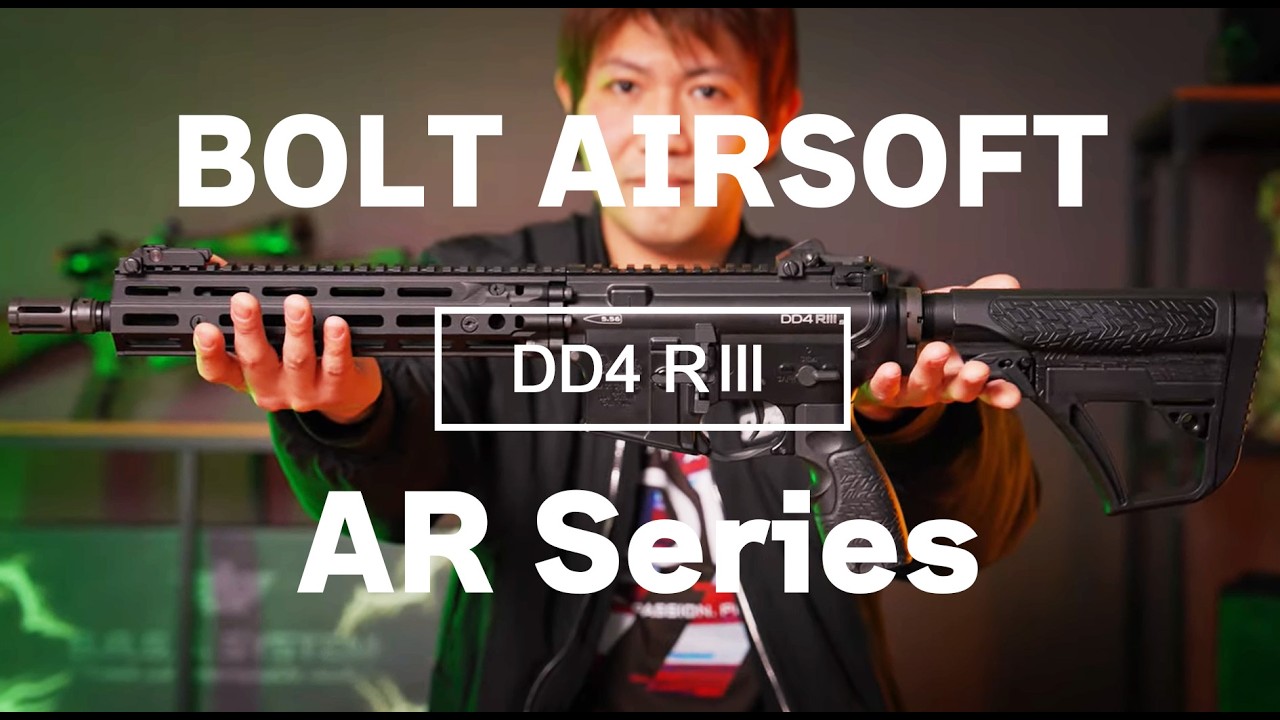 【BOLT】やっぱAR！Mk12 Mod-1＆DD4 RⅢ【電動ガン】