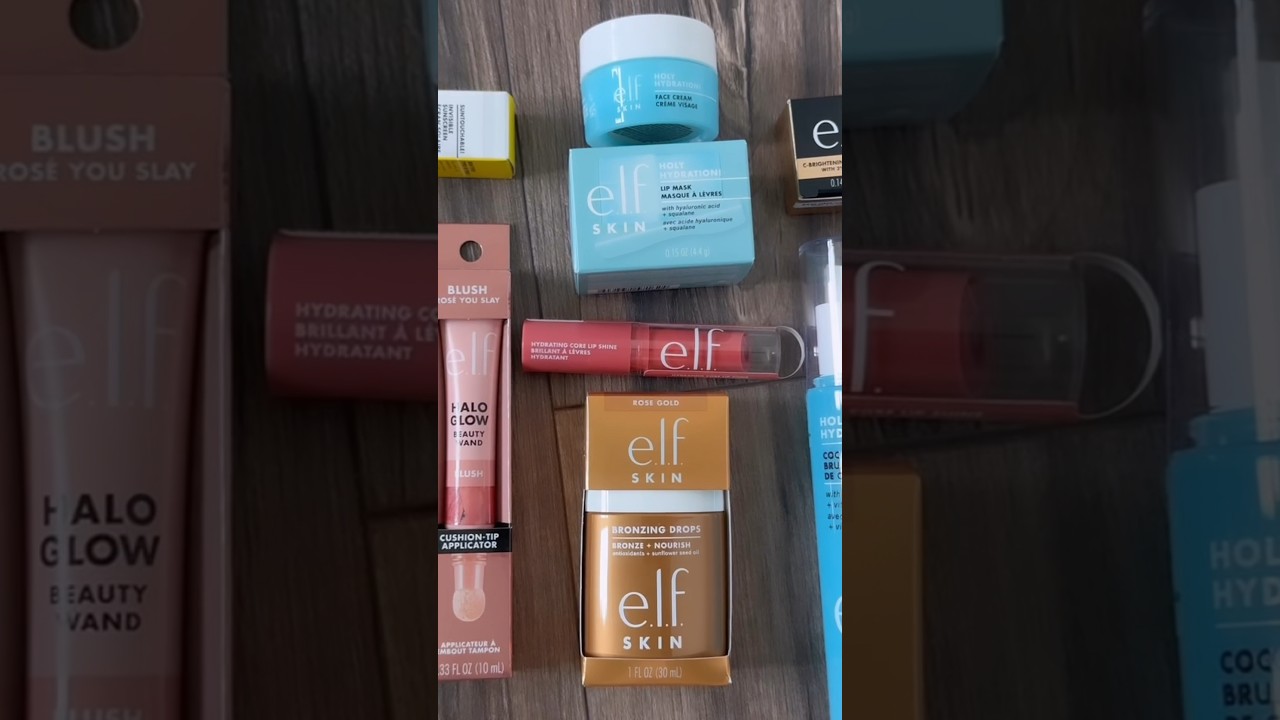 Elf cosmetics Haul 🩵 