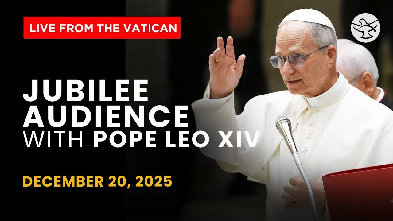 Jubilee Audience of Pope Leo XIV | LIVE from the Vatican