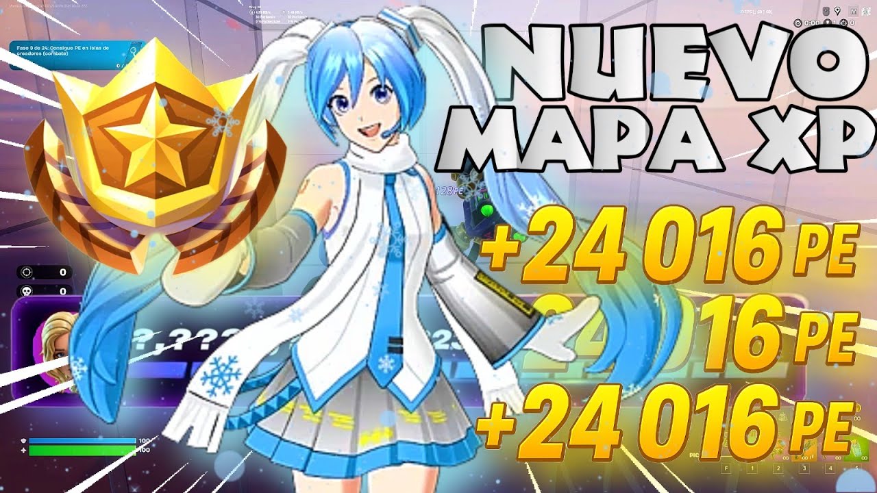 [MAPA de XP ] Como *SUBIR RAPIDO DE NIVEL* en FORTNITE CAPITULO 7