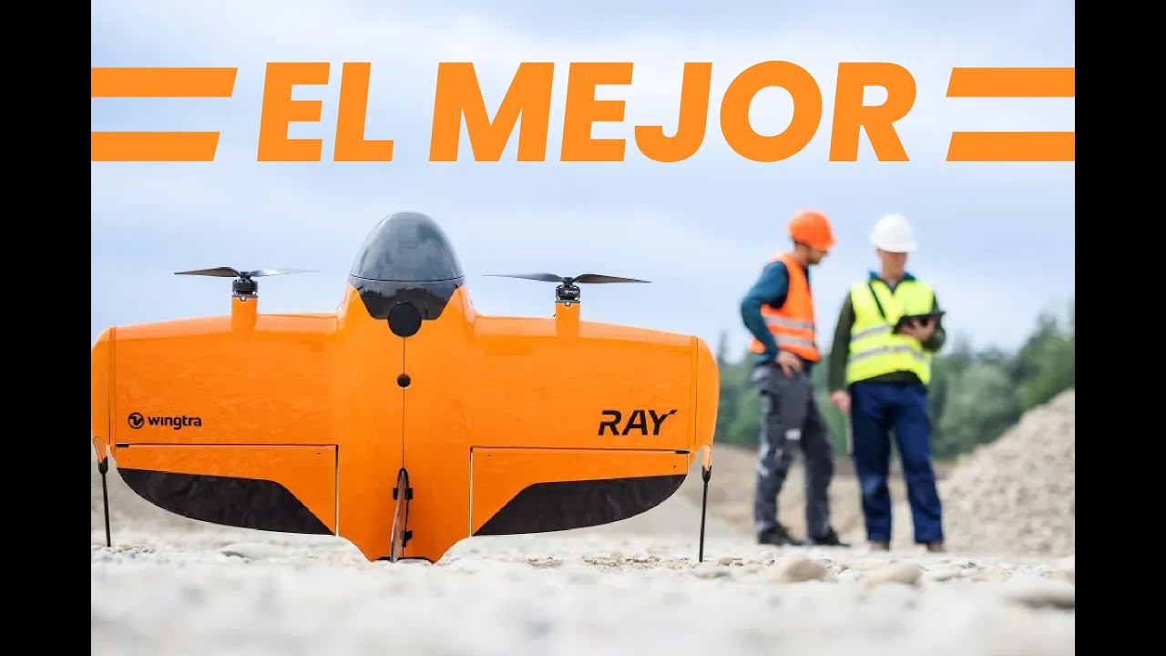 El Mejor Dron para Topografía - Lanzamiento del Wingtra Ray