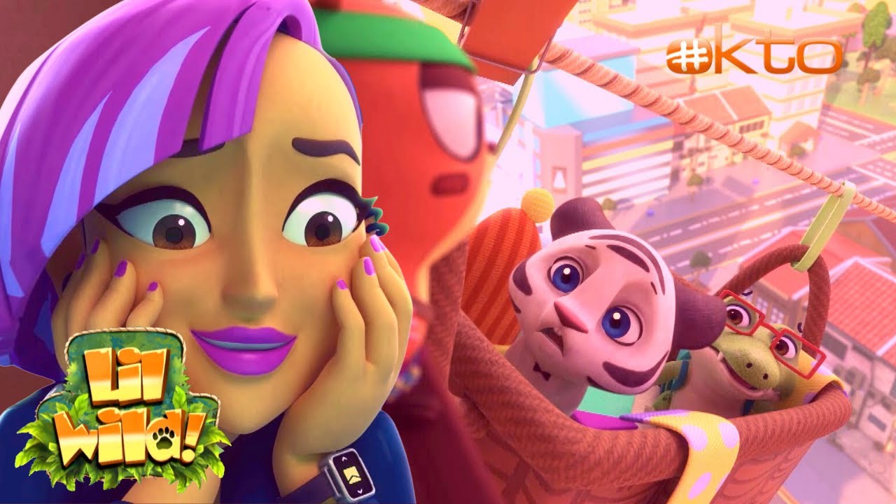 Lil Wild | Meep Tries to Escape Back Into The Wild! | EP206 | Cartoons For Kids | @Mediacorp okto