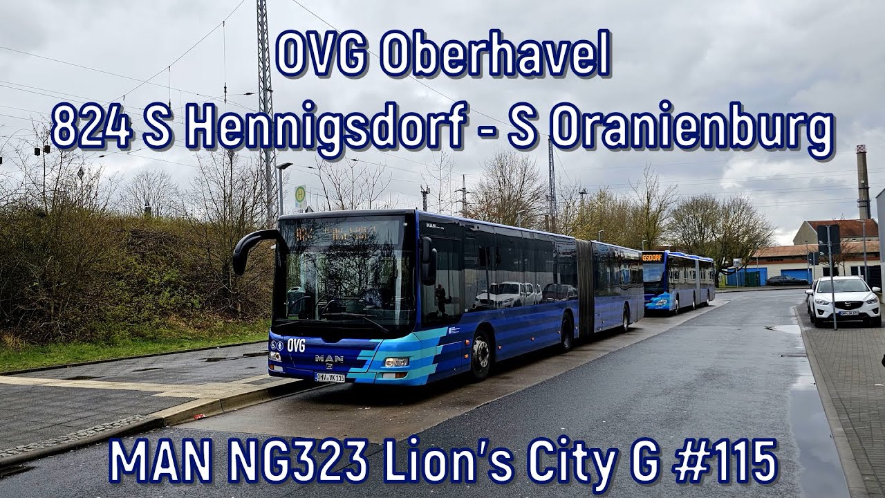 OVG Oberhavel - Linie 824, MAN NG323 Lion's City G #115