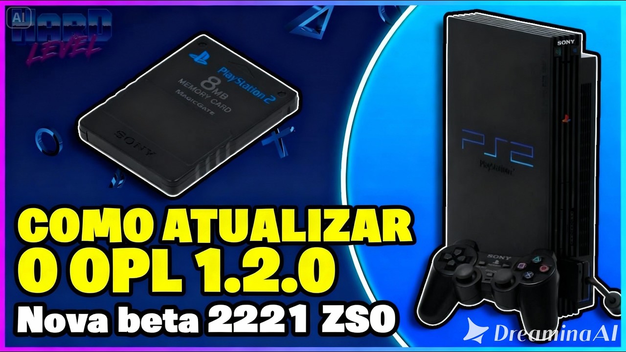 COMO ATUALIZAR O OPL 1.2.0 Nova beta 2221 ZSO + EXFAT