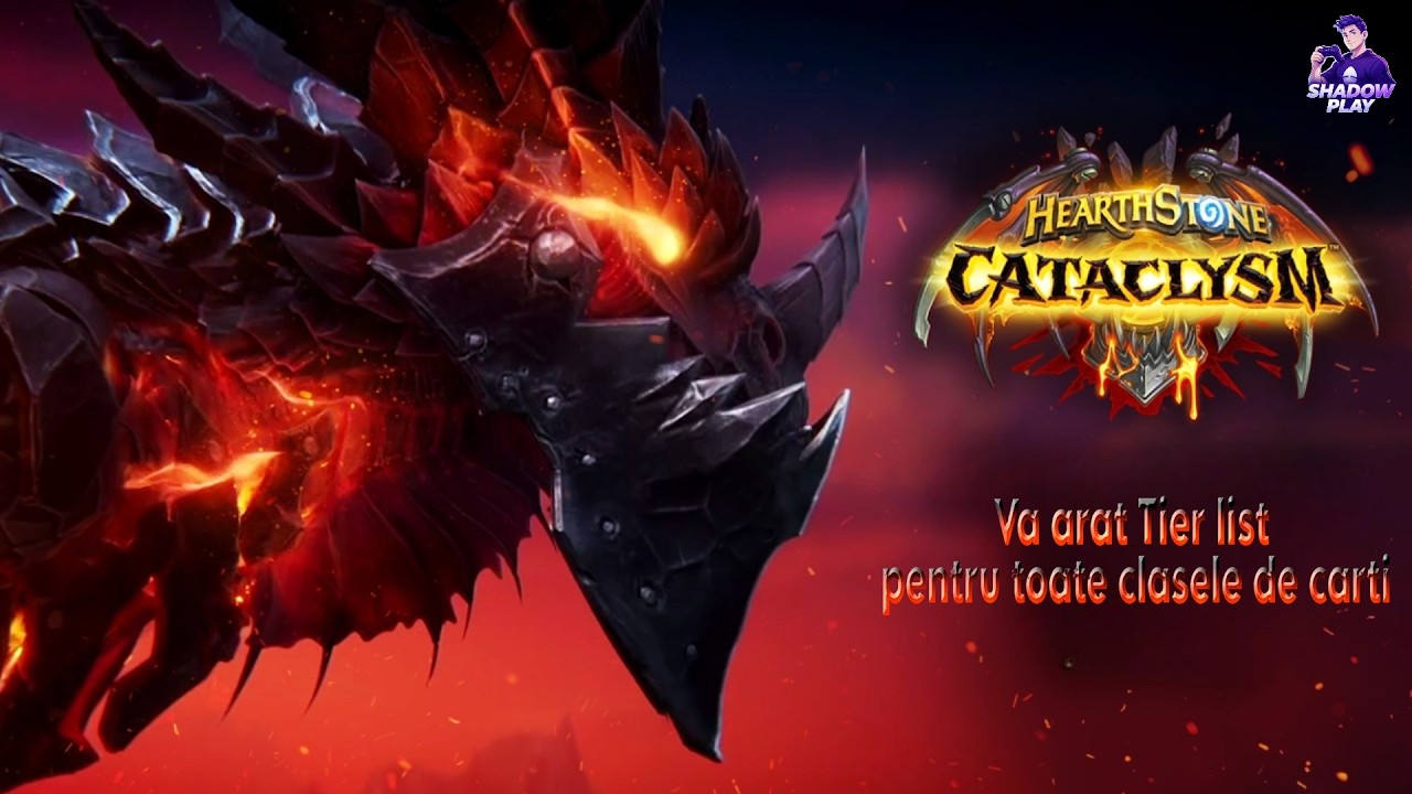 🔴Premiera Romania Jucam Hearthstone Va arat Tier list pentru toate clasele de carti