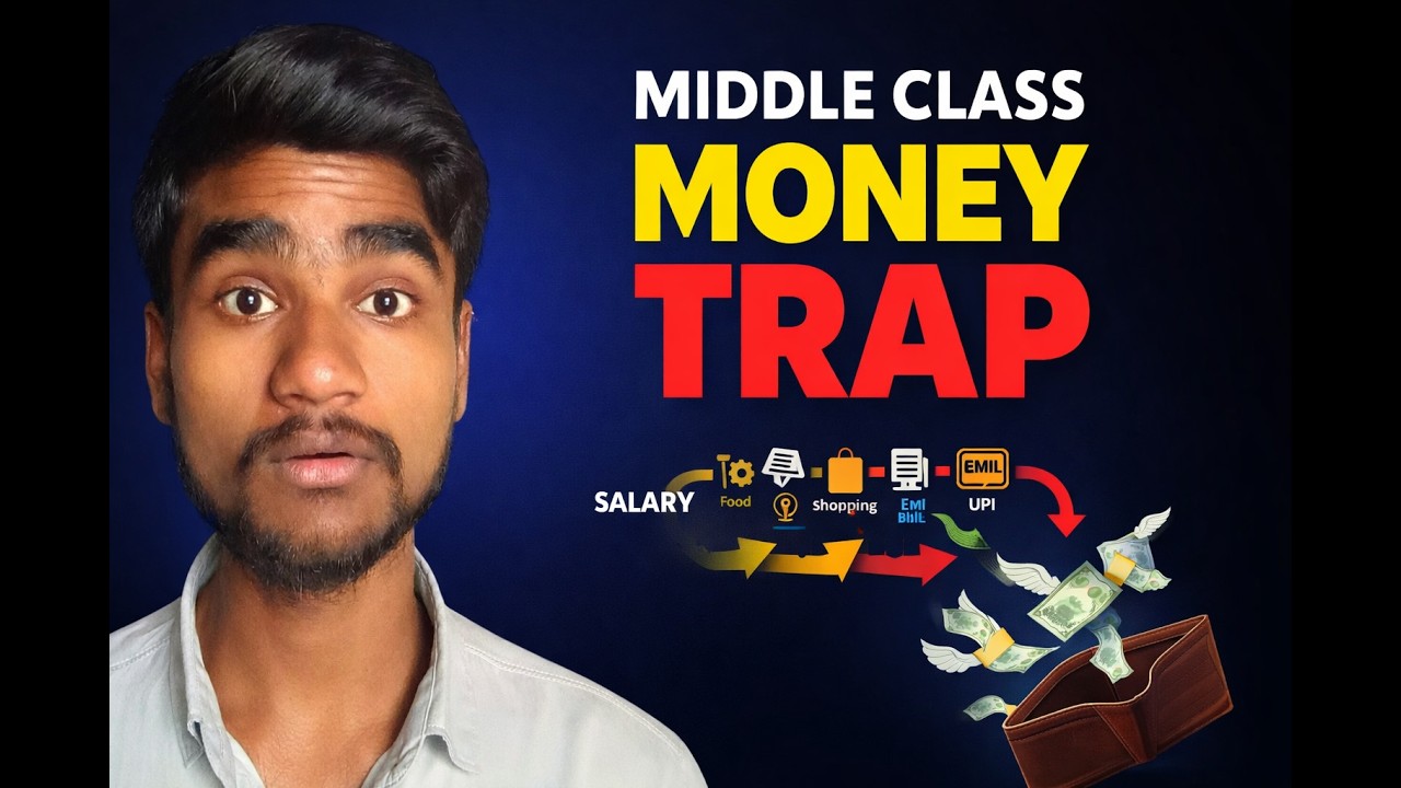 Salary Aati Hai… फिर भी Paisa Kyun Nahi Bachta? 🤯💸 Middle Class Ki 5 बड़ी Money Mistakes 📉