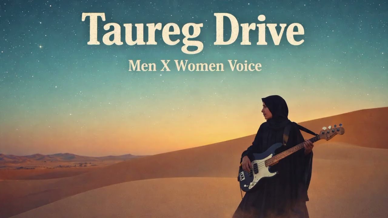 Taureg Drive | African Desert Blues Night Drive • Tuareg Amazigh Instrumental