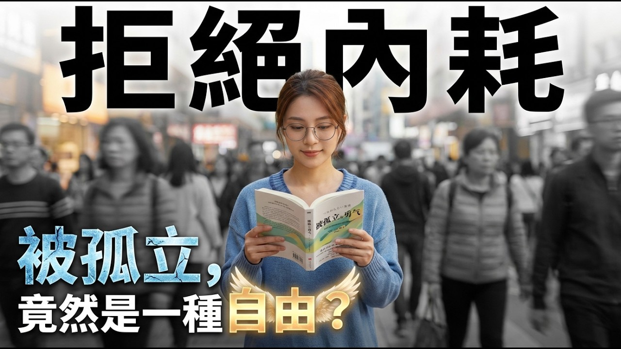 《 #被孤立的勇氣 》請￼停止為迎合別人而內耗！《 #被討厭的勇氣 》續作