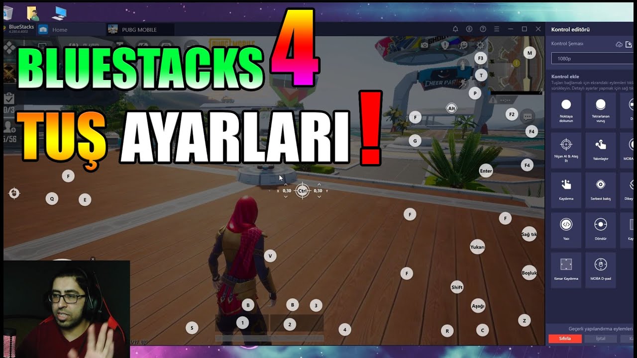 PUBG KORE TUŞ AYARLARI! BLUSTACKS NASIL İNDİRİLİR? PUBG Mobile