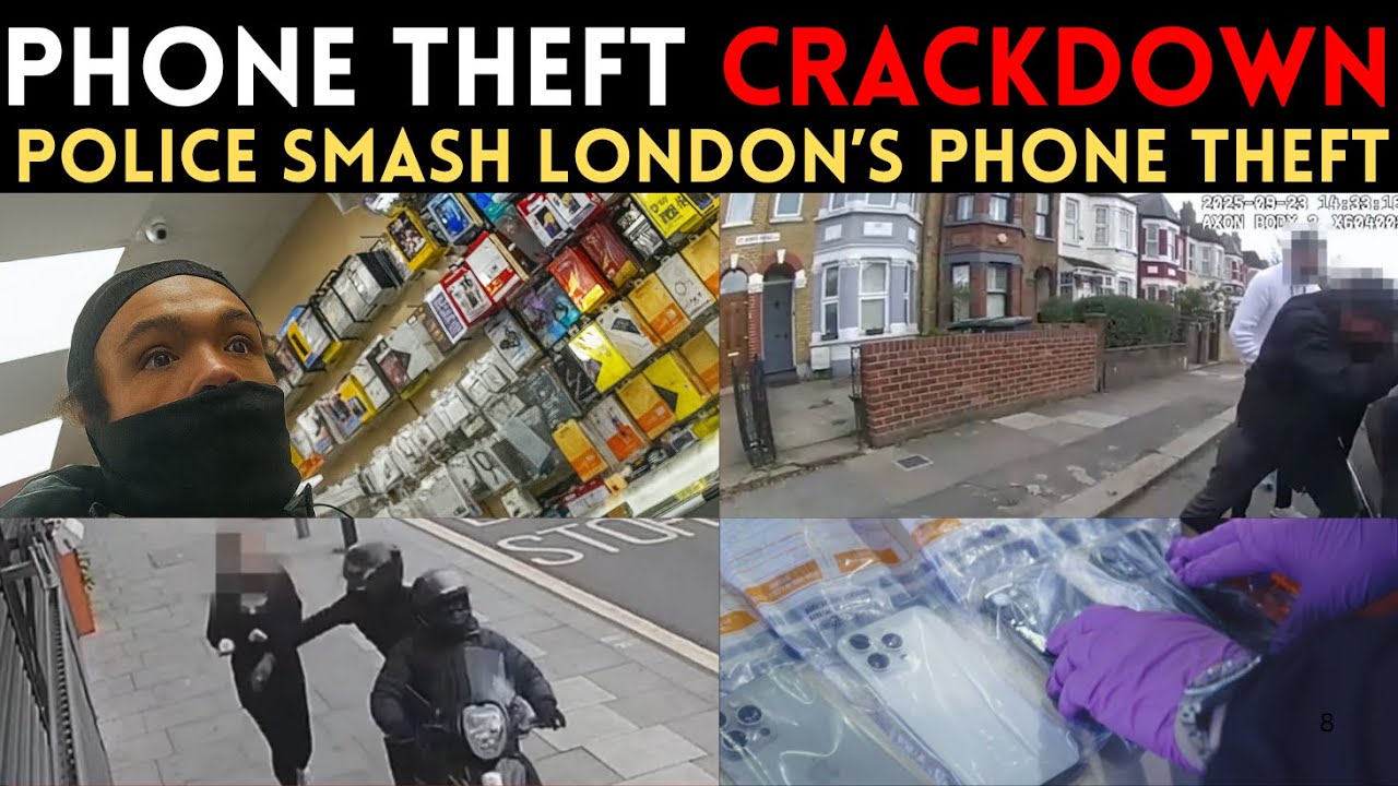 Inside LONDON'S PHONE THEFT CRACKDOWN | UK True CRIME Documentary
