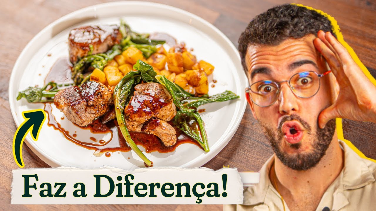 Lombinho à Chef! 30 minutos e o Segredo está no Molho!