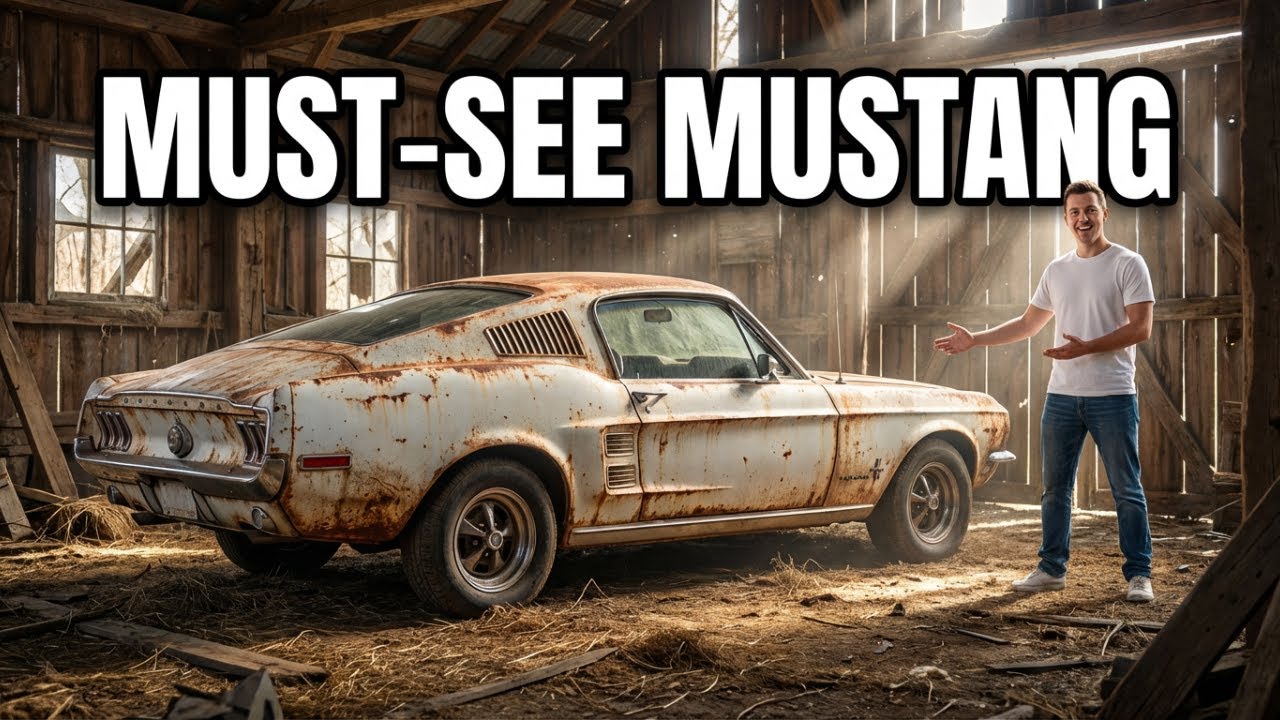 Abandoned 1967 Ford Mustang Fastback: Complete Disaster to Showroom New ASMR