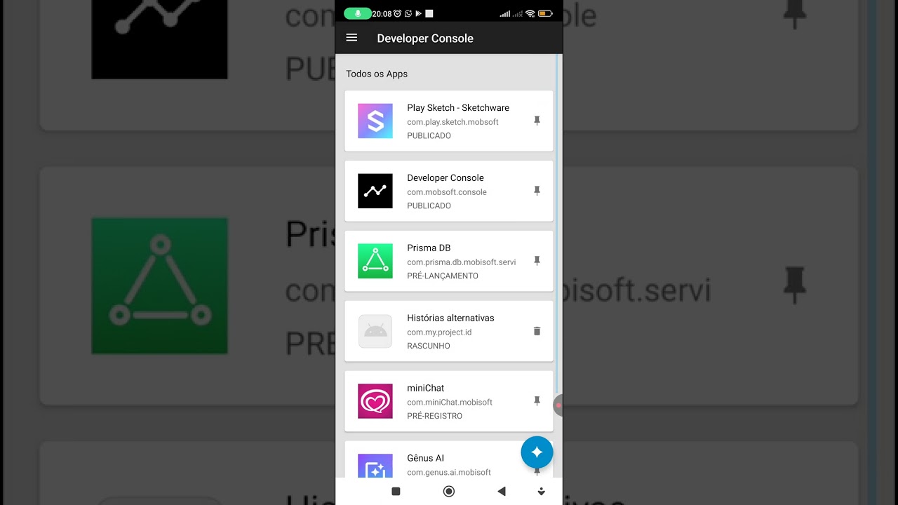 Ninguém tá enviando apps no meu Console de Desenvolvedores 😢