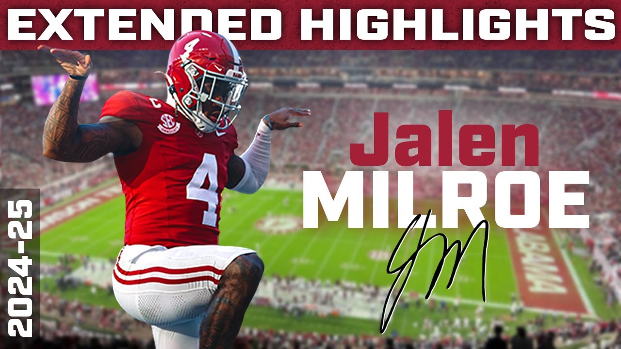 Jalen Milroe 2024 [Extended] Highlights | Alabama QB 🐘