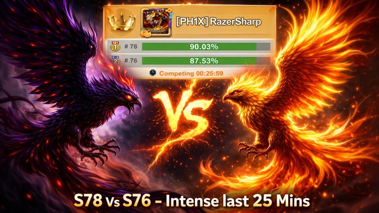 SO CLOSE FIGHT!!! | 78 vs 76 - State Ruler | Last Z Survival Shooter Gameplay | Last Z State Ruler |