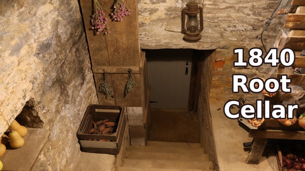 1840 Root Cellar Renovated -Temperature and Radon Problems are Solved with Unique Ventilation System