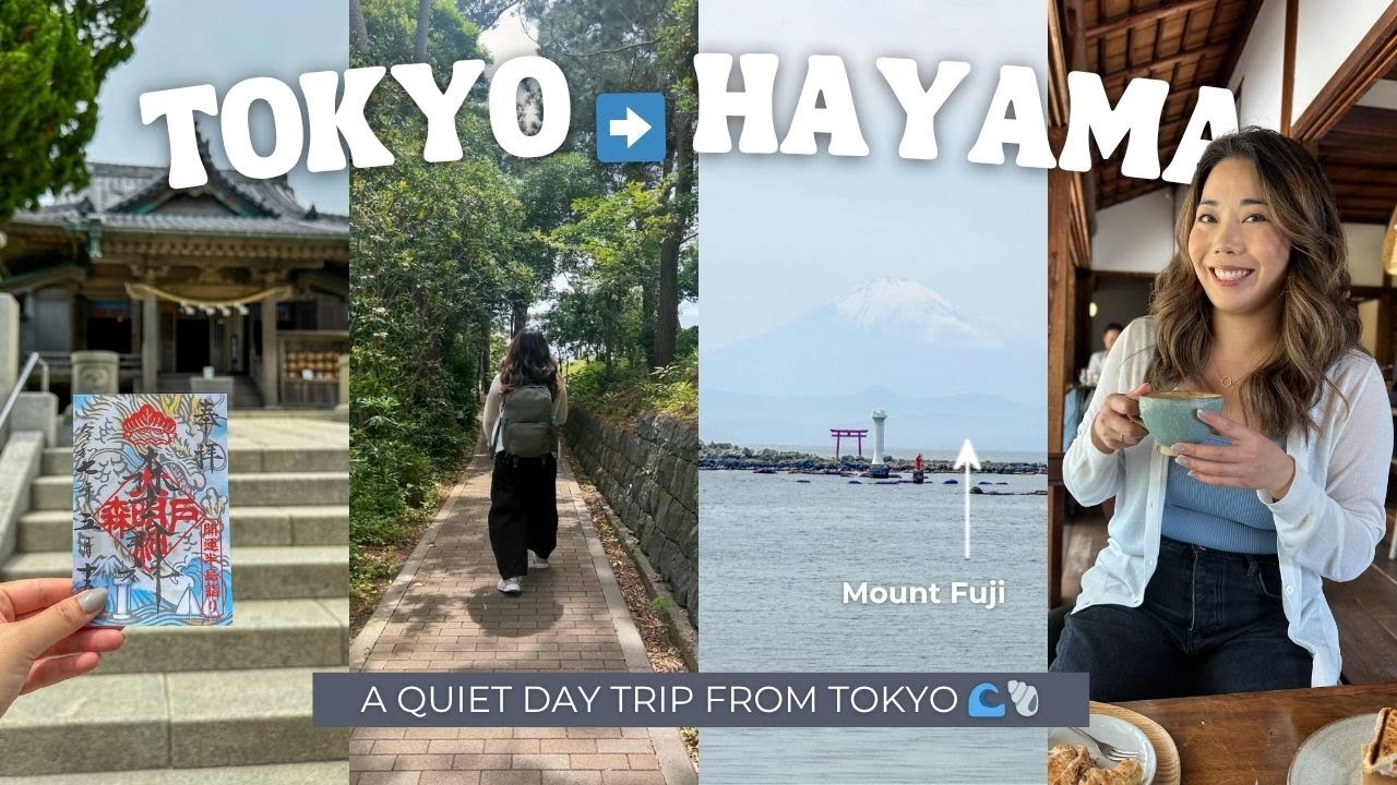 A Quiet Day Trip From Tokyo 🌊🐚 | Discovering Hayama, Japan