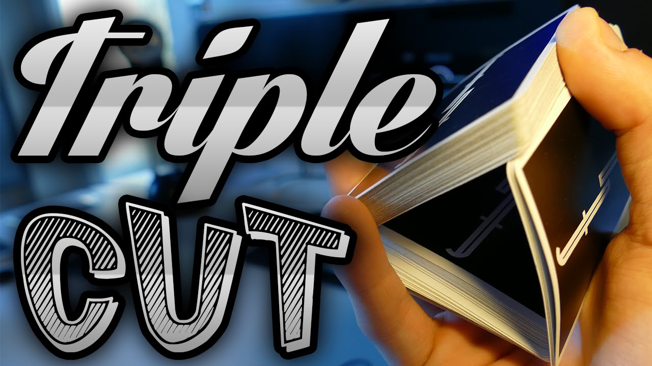 SINGLE HANDED Triple Cut - TUTORIAL