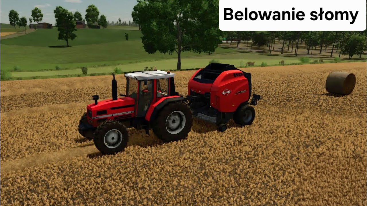 Farming Simulator 25 S4 #12 Belowanie słomy